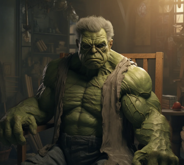 Hulk Marvel vieux