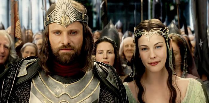 Aragorn & Arwen wedding
