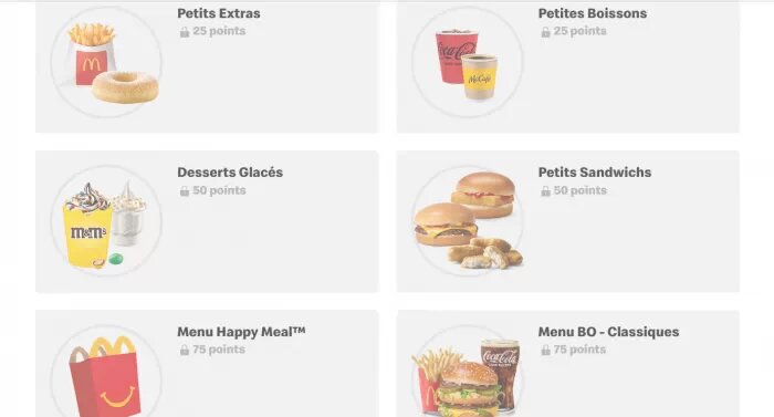 mcdo programme de fidélité