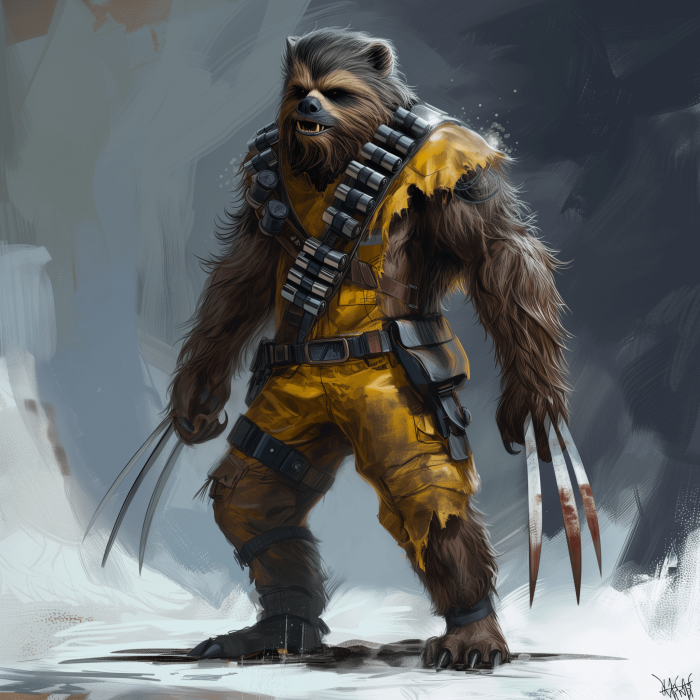 Chewbacca et Wolverine