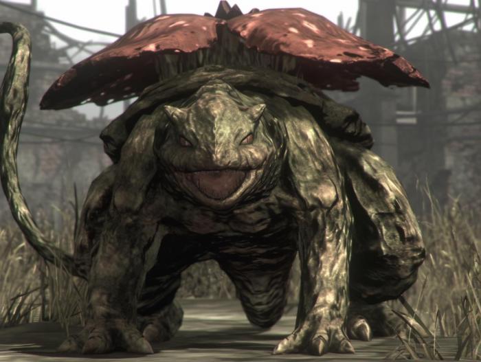 Bulbizarre en monstre dans Resident Evil 4