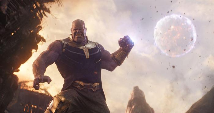 Thanos dans Avengers : Infinity War.