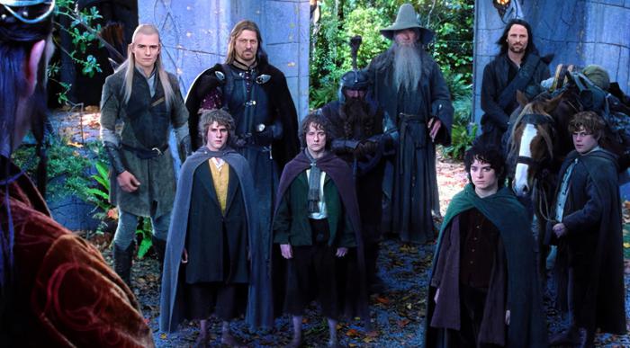 fellowship of the ring & Elrond
