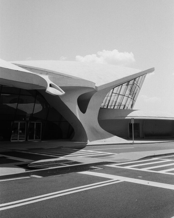 architecture du XXe siècle Eero Saarinen, New York, États-Unis