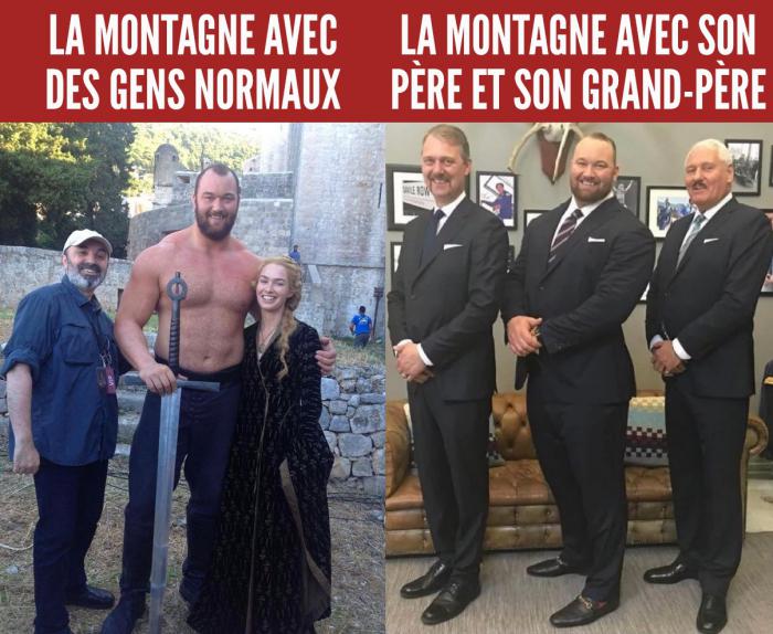 Gregor Clegane alias la Montagne dans Game of Thrones