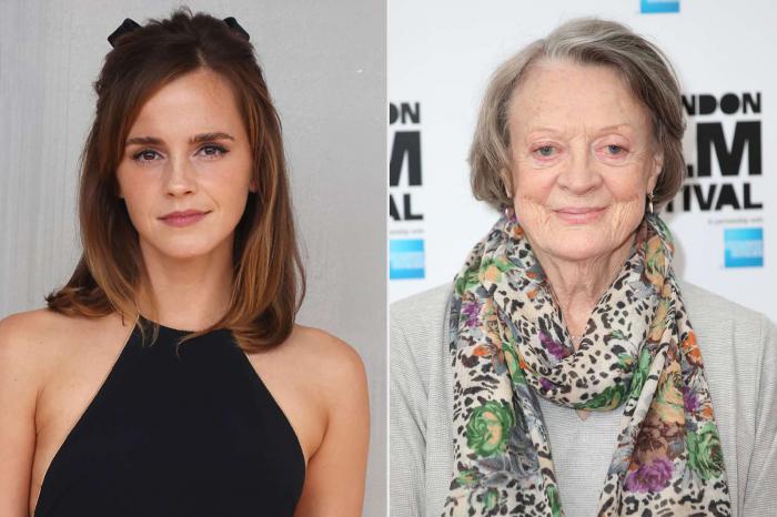 Emma Watson et Maggie Smith