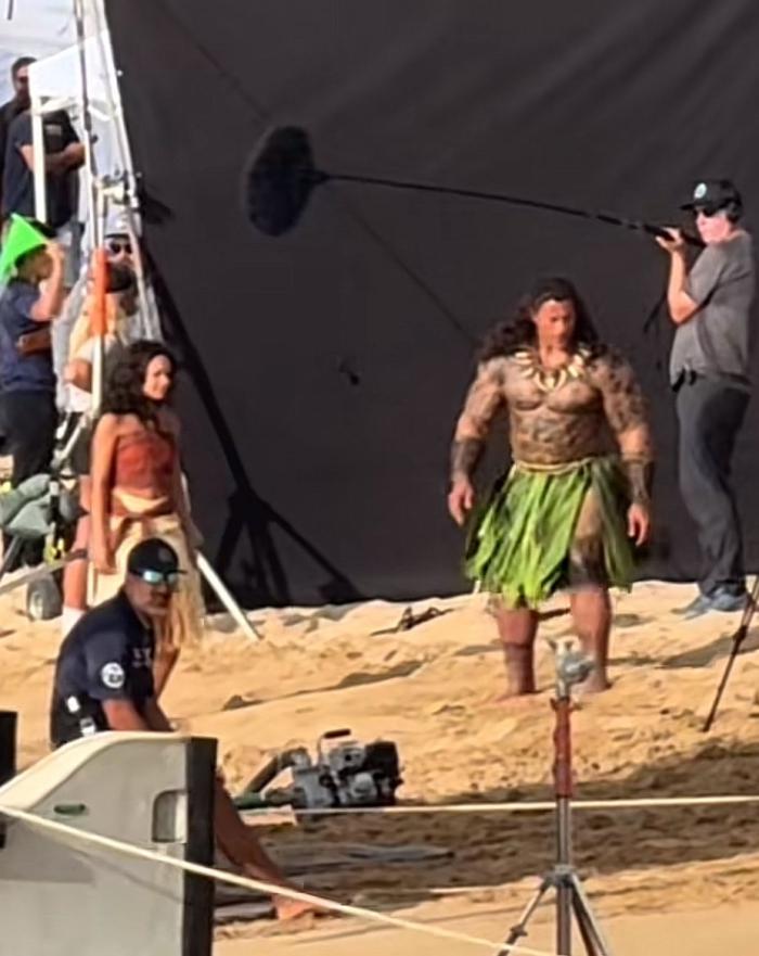 Maui vaiana live action