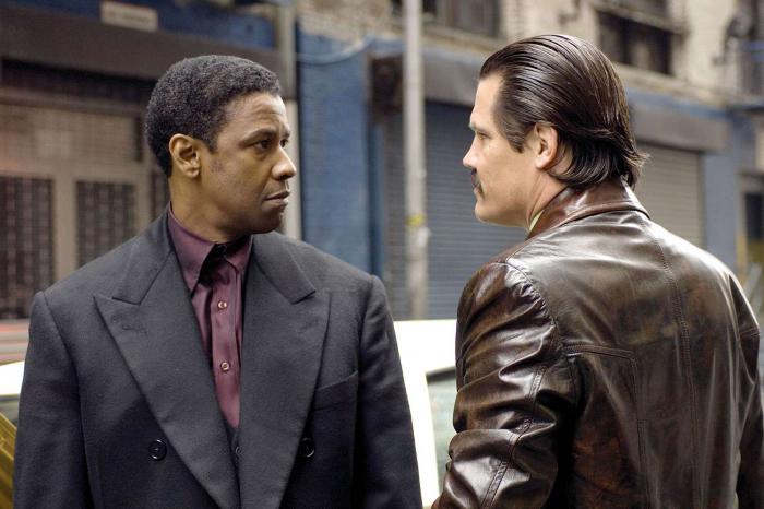 Denzel Washington et Josh Brolin dans American Gangster