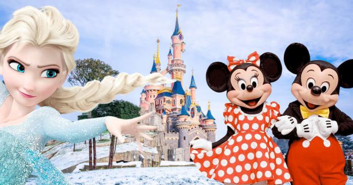 Disneyland Paris sous la neige (20 photos)