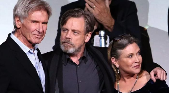 Harrison Ford, Mark Hamill Carrie Fisher