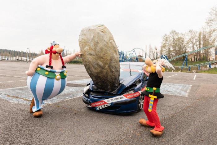 Astérix et Obélix autour d