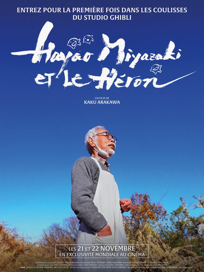 Hayao Miyazaki et le héron