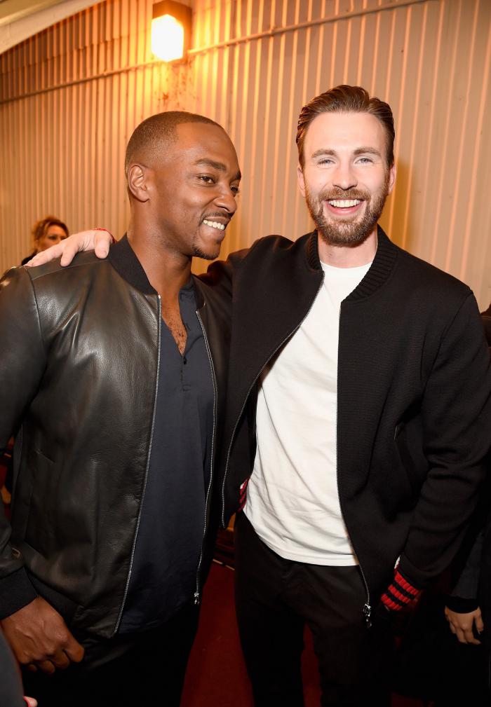 Anthony Mackie chris evans