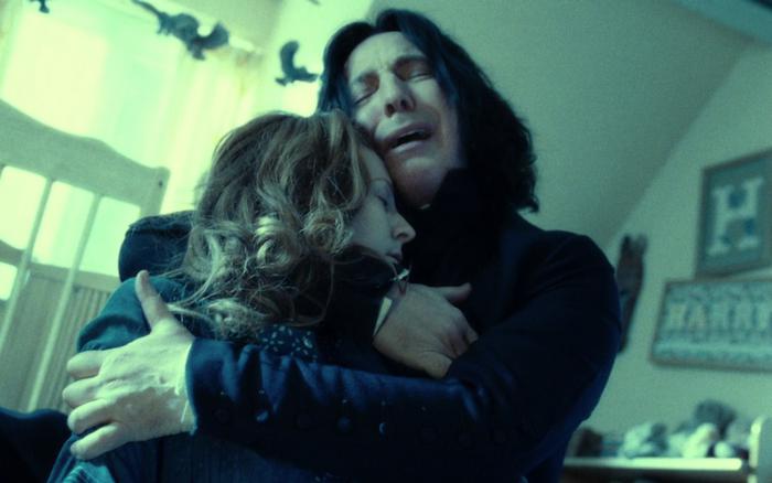 Severus Rogue et Lily Potter dans Harry Potter