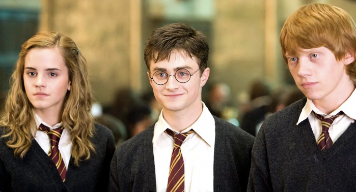 Harry Potter Hermione Granger et Ron Weasley