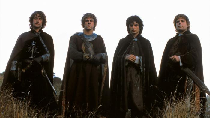 lotr movie hobbits back to shire