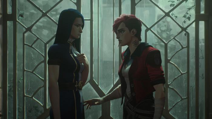 Vi et Caitlyn dans la saison 2 d