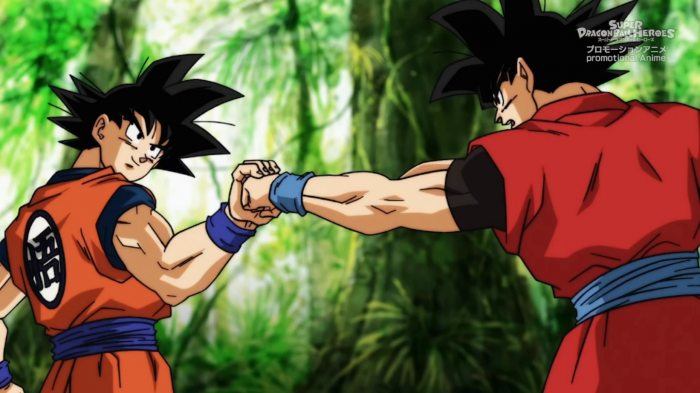 Dragon Ball Heroes goku and xeno goku