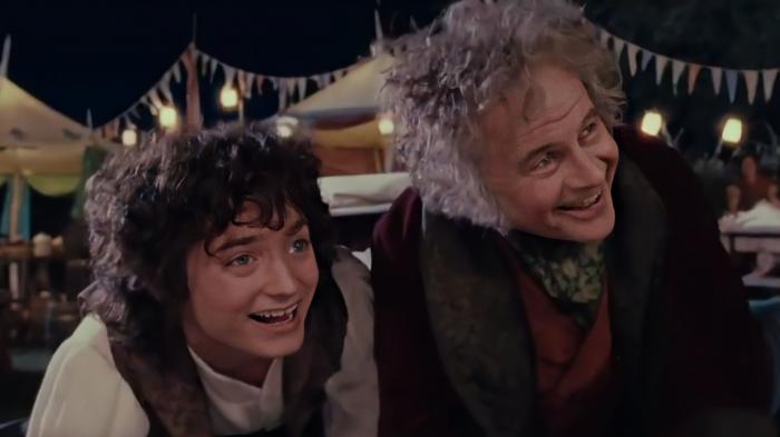 lotr movie frodo and bilbo