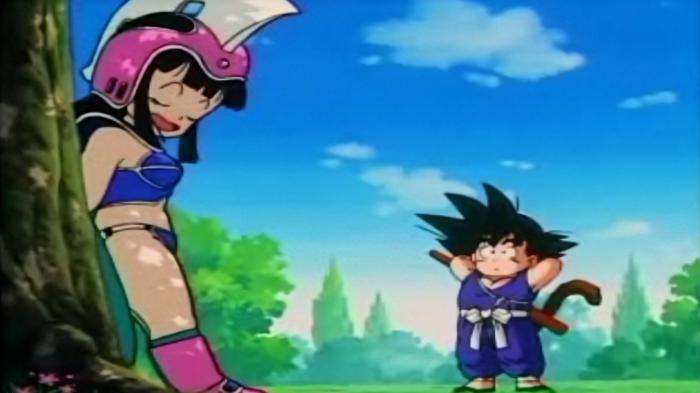 dragon ball goku meet chichi