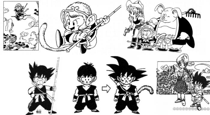 dragon ball alira toriyama son goku concept art