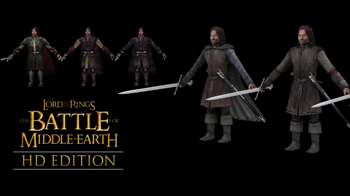 lotr The Battle for Middle-Earth aragorn