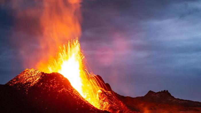 Eruption volcanique