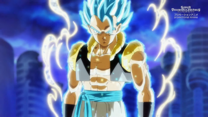 super dragon ball heroes Gogeta