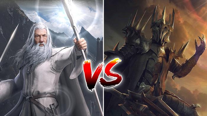 lotr rise to war gandalf vs sauron