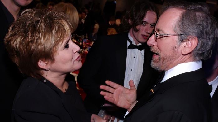 carrie fisher and steven spielberg