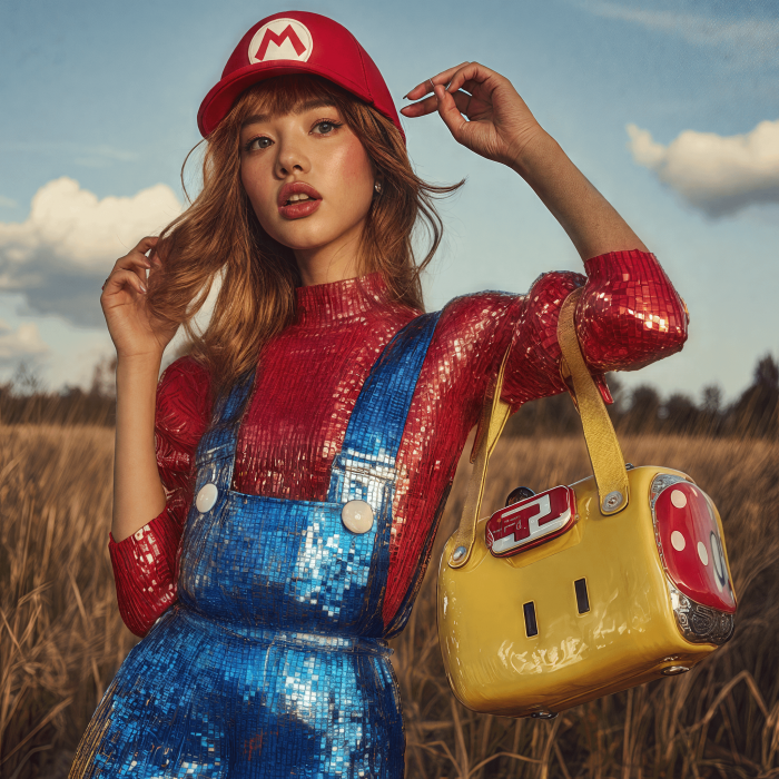 Un autre modèle Mario et champignon