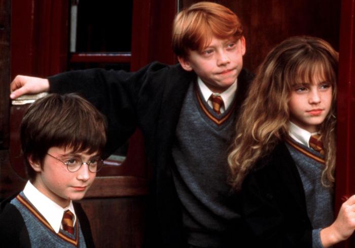 Harry, Ron et Hermione