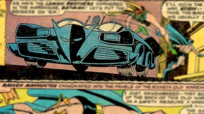 Batmobile futura comics version