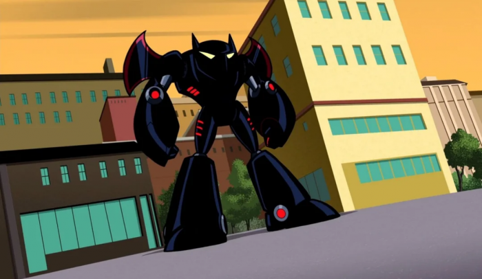 Batman the brave and the boldThe Batmobile Mech 