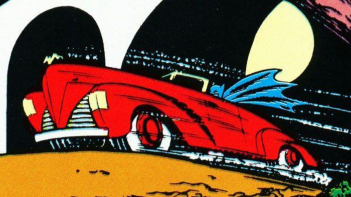 first Batmobile comics