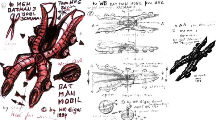 Batmobile d’H.R. Giger