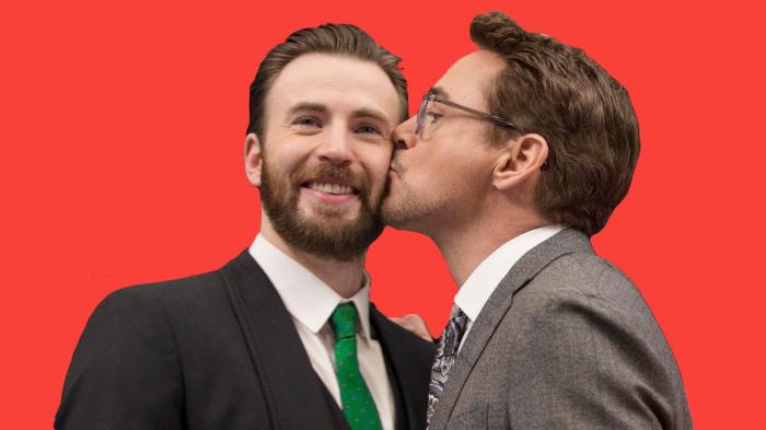 Chris Evans et Robert Downey Jr