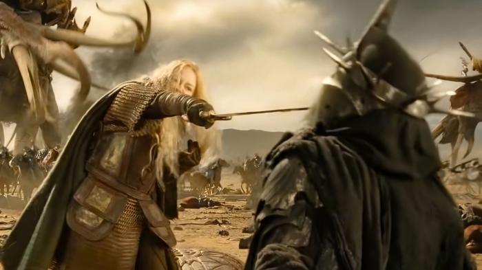 lotr eowyn kill witch king