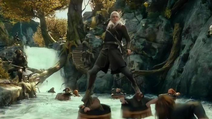 lotr the hobbit movie legolas super power