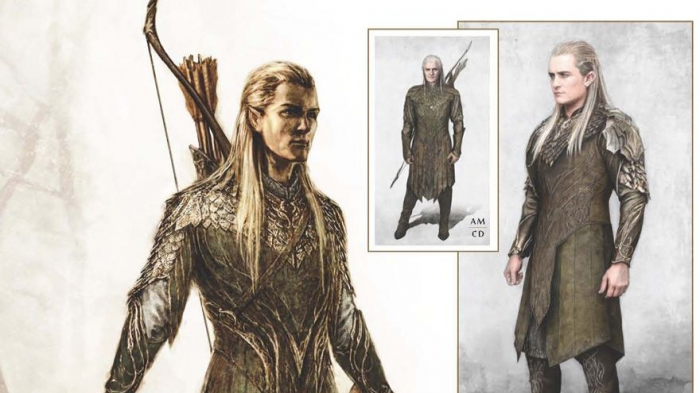 lotr legolas concept art