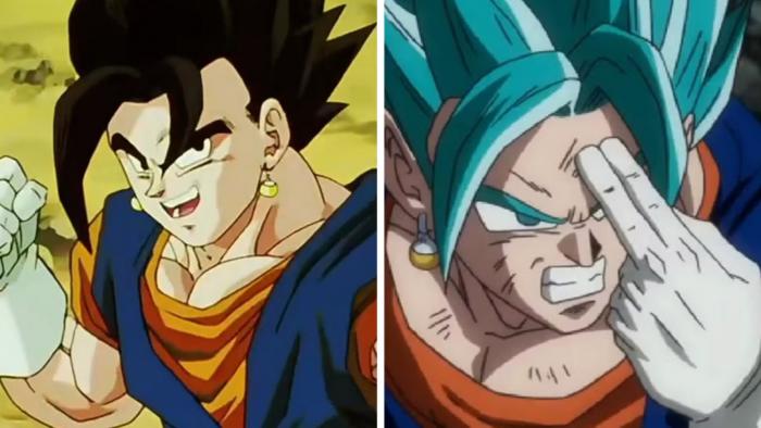 vegito and vegito blue