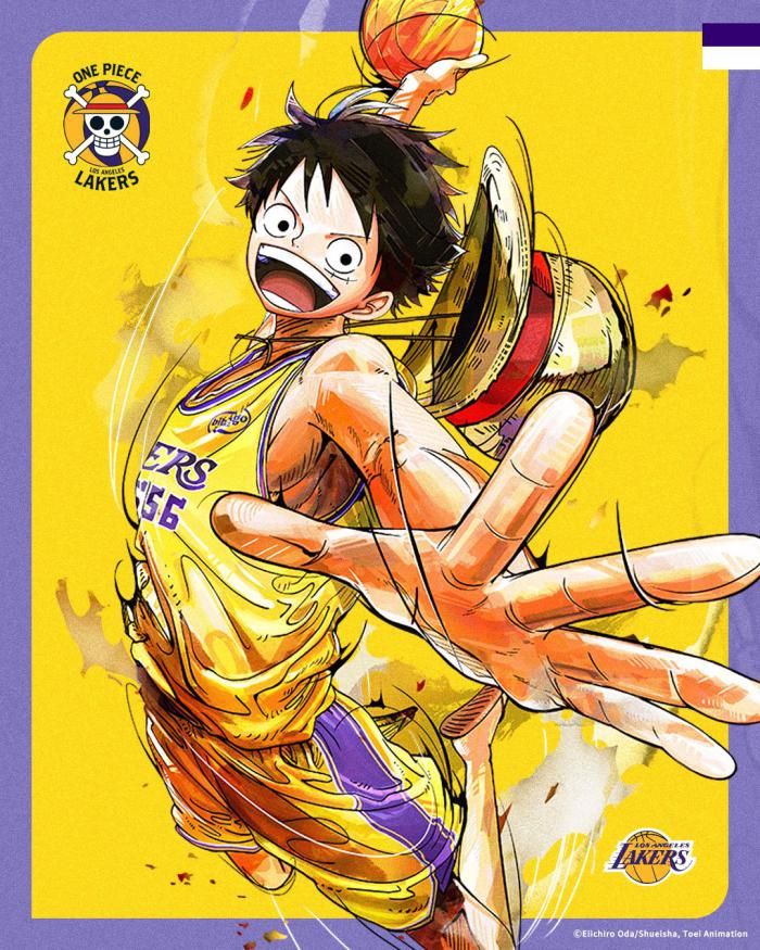 Luffy fiat un dunk