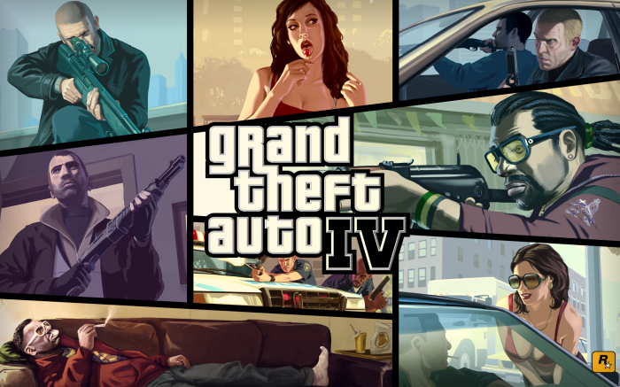 Affiche GTA IV