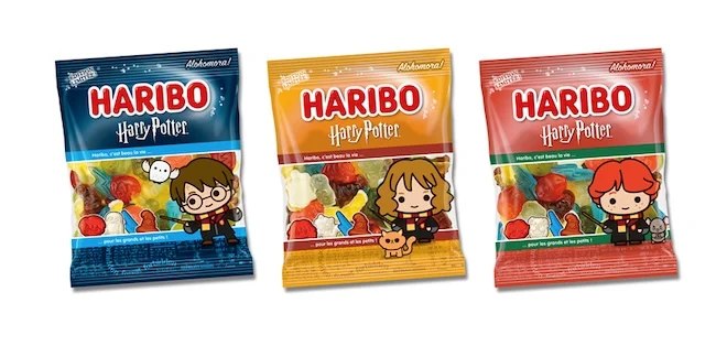 sachets bonbon harry potter en édition limitée