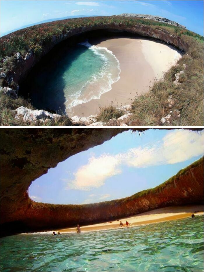 La Playa del Amor, la plage cachée des îles Marieta au Mexique