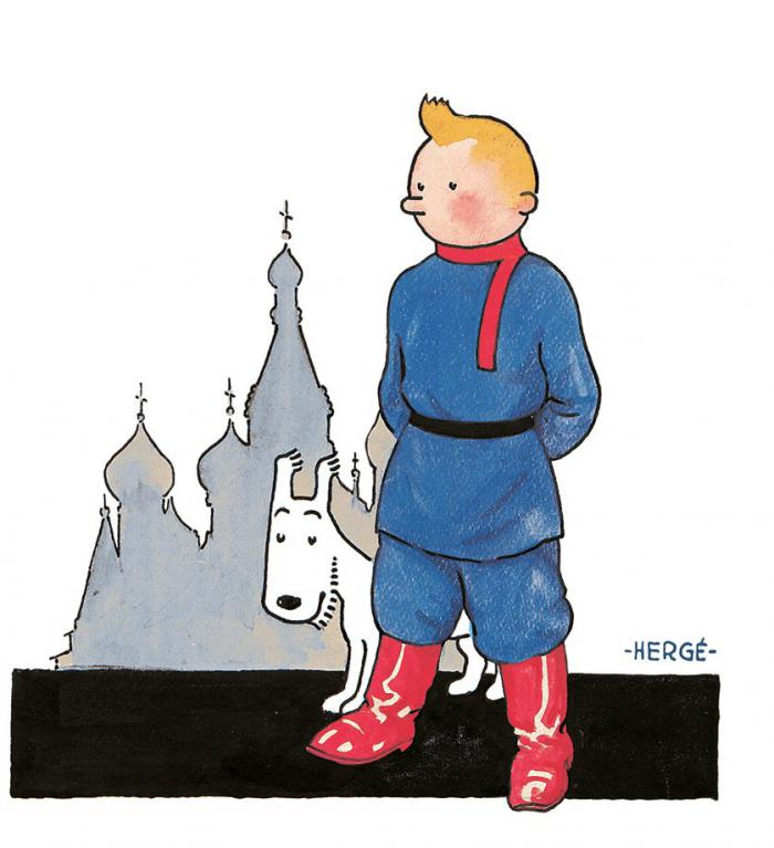 Tintin au pays des Soviets