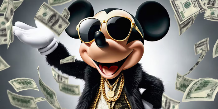 Mickey rafle des dollars