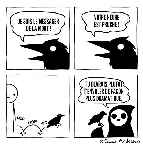 BD Le corbeau et la mort