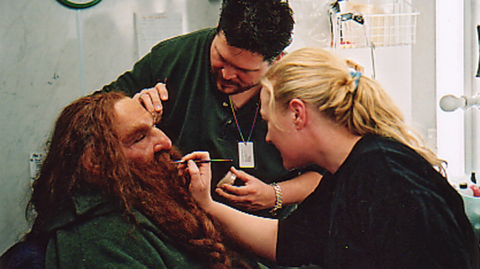 lotr move John Rhys-Daviesmaking of