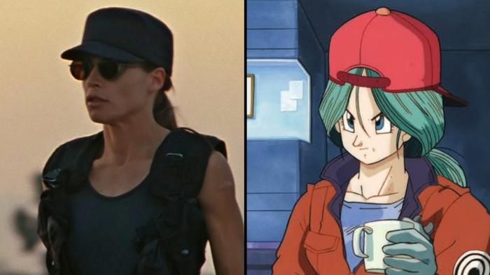 dragon ball futur Bulma sarah connor terminator inspiration 